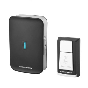 Кнопка звонка DBQ19 DBQ19M WL 36M IP44 черный